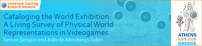 Cataloging the World Exhibition: A Living Survey of Physical World Representations in Videogames, International Conference of the Immersive Learning Research Network (iLRN)